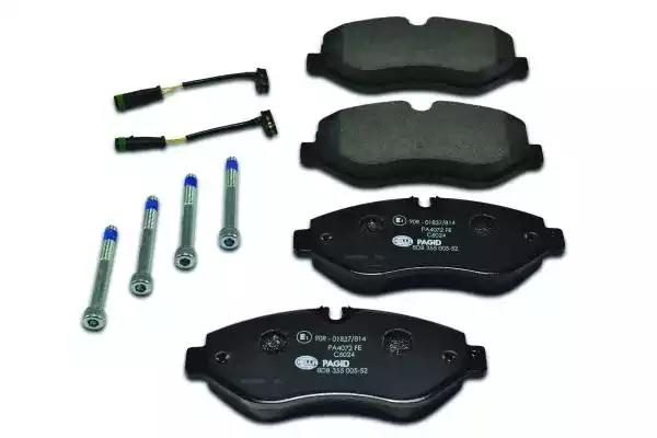 Гальмівні колодки дискові HELLA PAGID 8DB355005521 - zapix