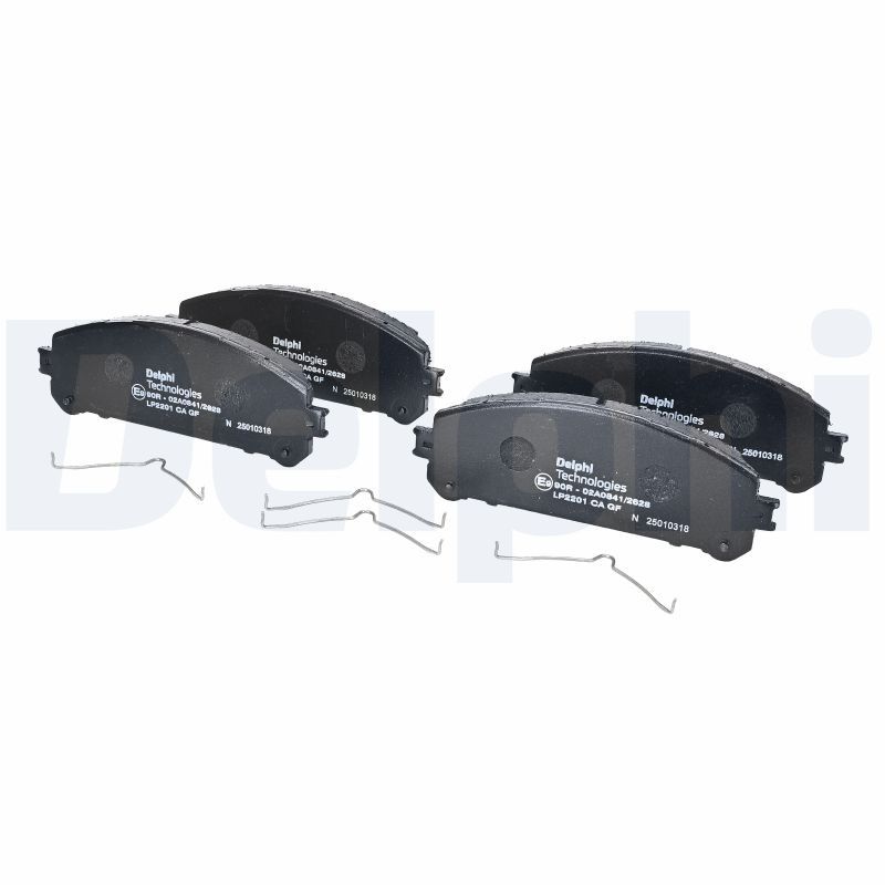Гальмівні колодки дискові DELPHI LP2201 - zapix