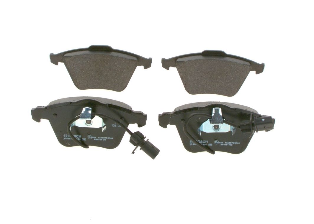 Гальмівні колодки дискові BOSCH 0986494104 - zapix
