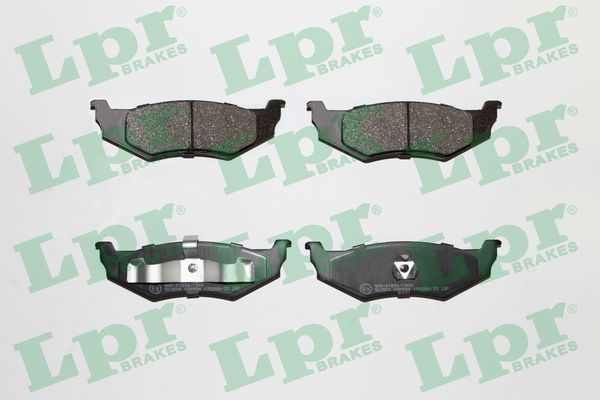 Гальмівні колодки дискові LPR 05P894 - zapix