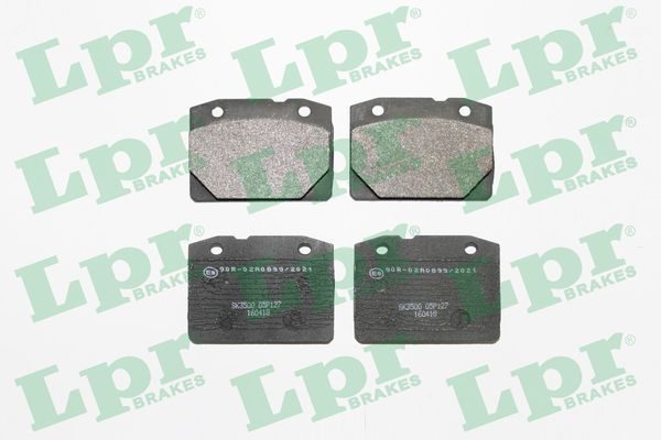 Гальмівні колодки дискові LPR 05P127 - zapix