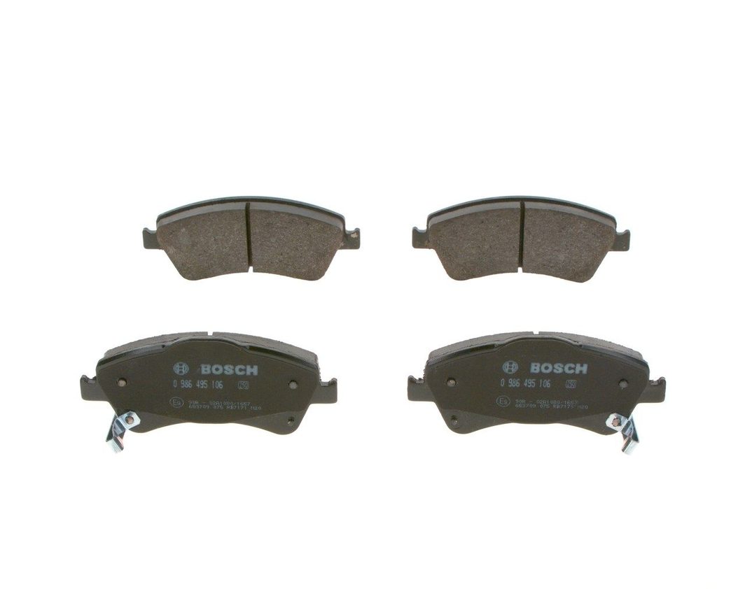 Гальмівні колодки дискові BOSCH 0986495106 - zapix