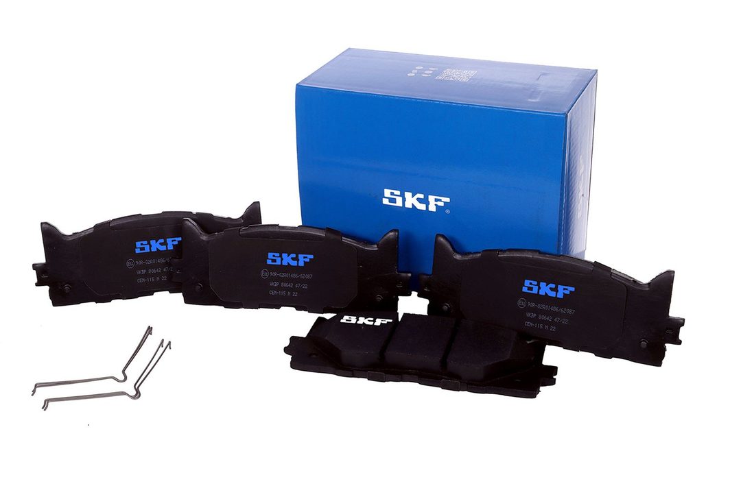 Гальмівні колодки дискові SKF VKBP80642 - zapix