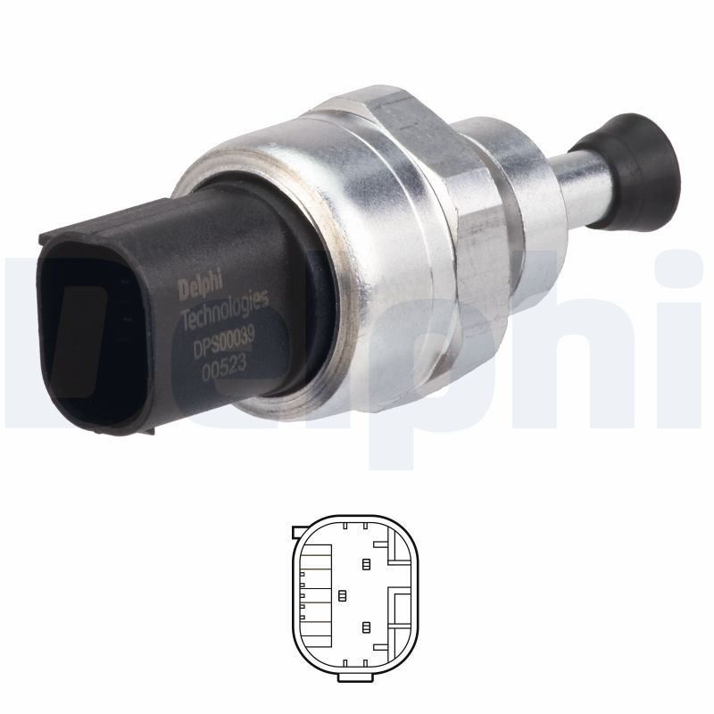 Датчик тиску відпрацьованих газів DELPHI DPS0003912B1 - zapix