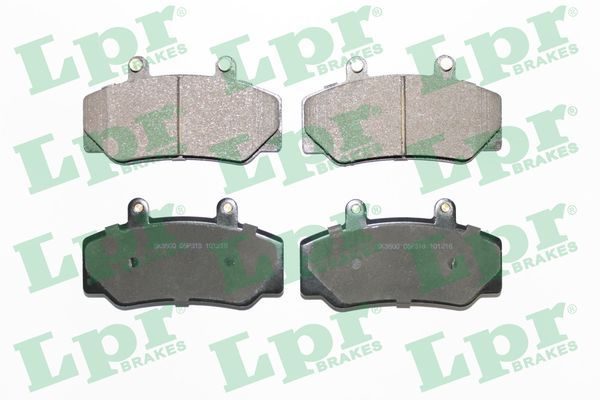 Гальмівні колодки дискові LPR 05P318 - zapix