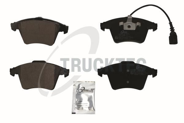 Гальмівні колодки дискові TRUCKTEC AUTOMOTIVE 0735248 - zapix