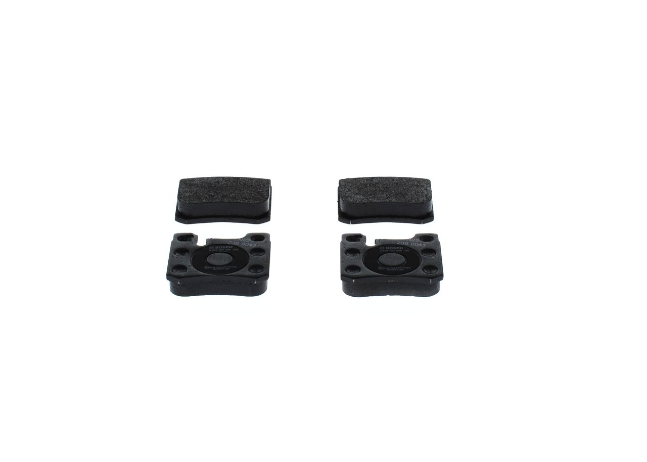 Гальмівні колодки дискові BOSCH 0986424358 - zapix
