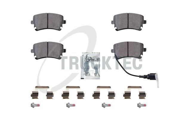 Гальмівні колодки дискові TRUCKTEC AUTOMOTIVE 0735239 - zapix
