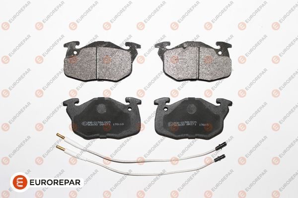 Гальмівні колодки дискові EUROREPAR 1617247780 - zapix