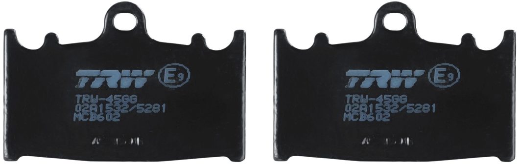 Гальмівні колодки дискові TRW MCB602 - zapix