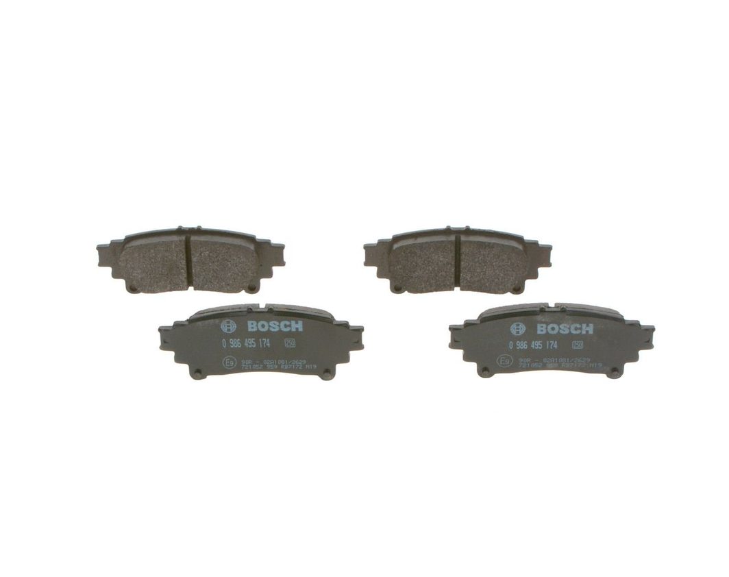 Гальмівні колодки дискові BOSCH 0986495174 - zapix