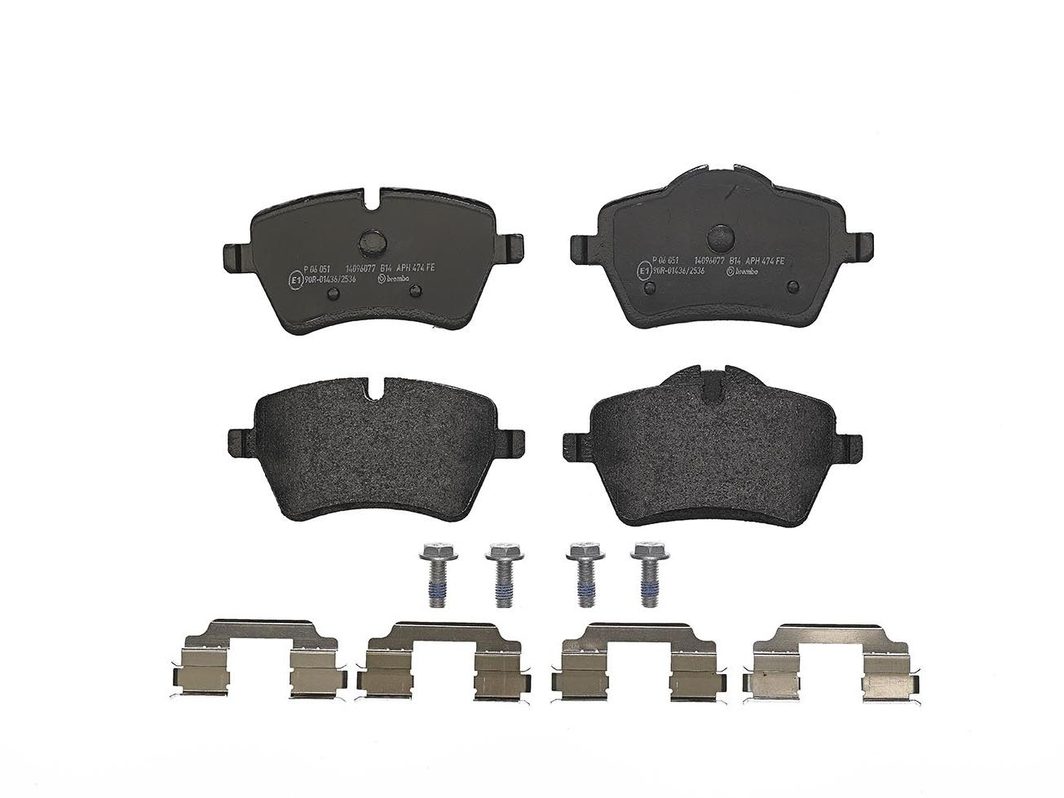 Гальмівні колодки дискові BREMBO P06051 - zapix