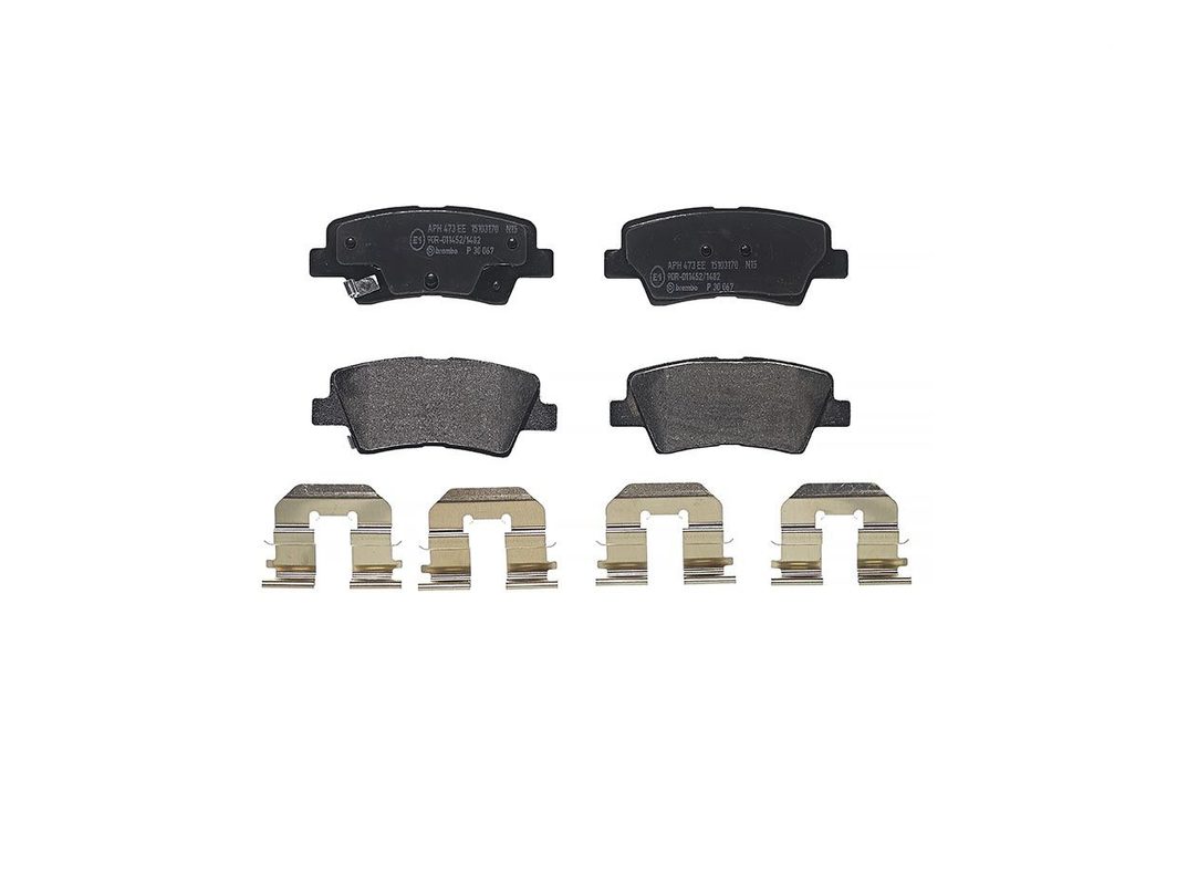 Гальмівні колодки дискові BREMBO P30067 - zapix