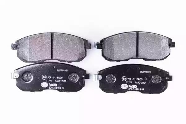 Гальмівні колодки дискові HELLA PAGID 8DB355013991 - zapix