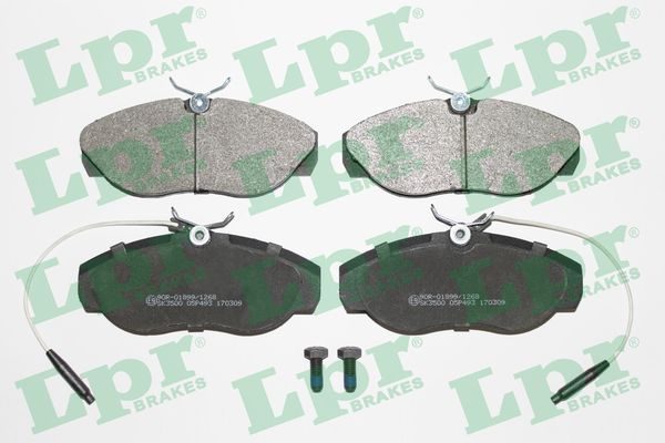 Гальмівні колодки дискові LPR 05P493