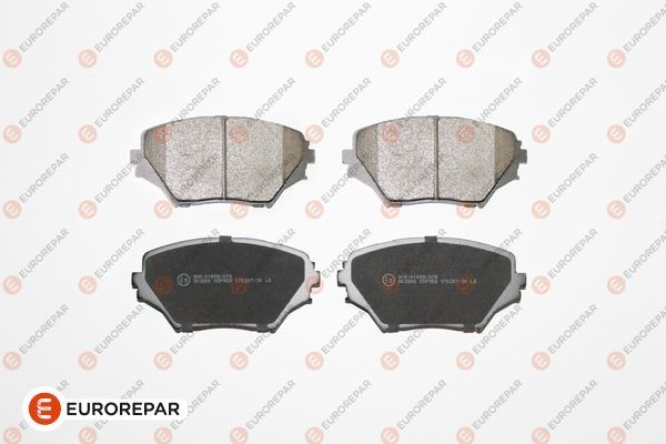 Гальмівні колодки дискові EUROREPAR 1617265780 - zapix