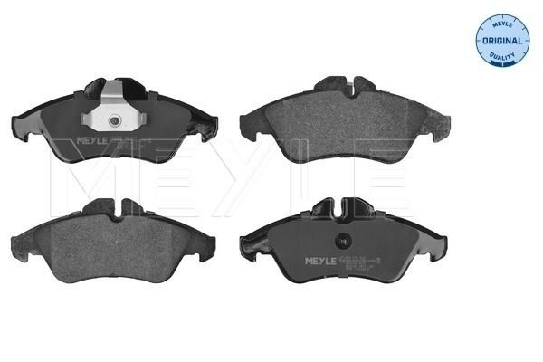 Гальмівні колодки дискові MEYLE 0252157620 - zapix