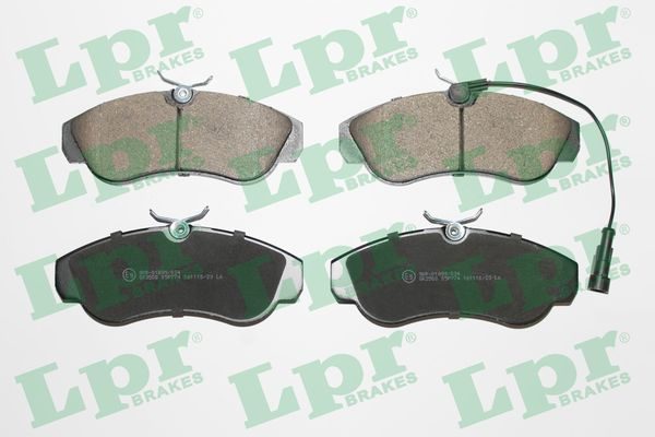 Гальмівні колодки дискові LPR 05P774 - zapix