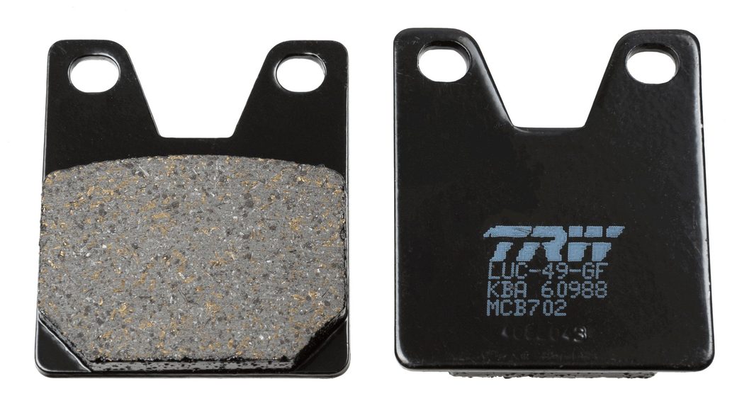 Гальмівні колодки дискові TRW MCB702 - zapix