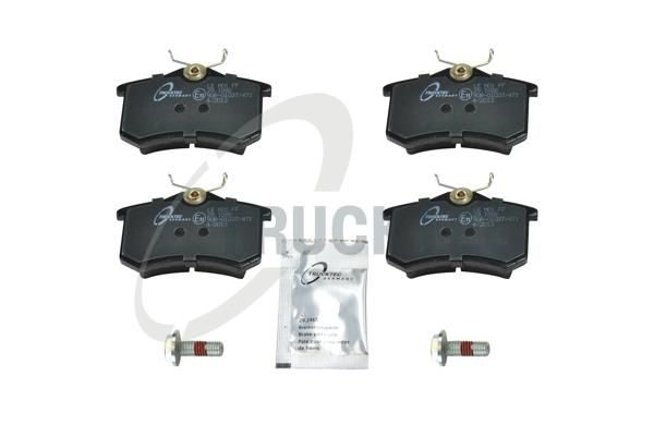 Гальмівні колодки дискові TRUCKTEC AUTOMOTIVE 0735105 - zapix