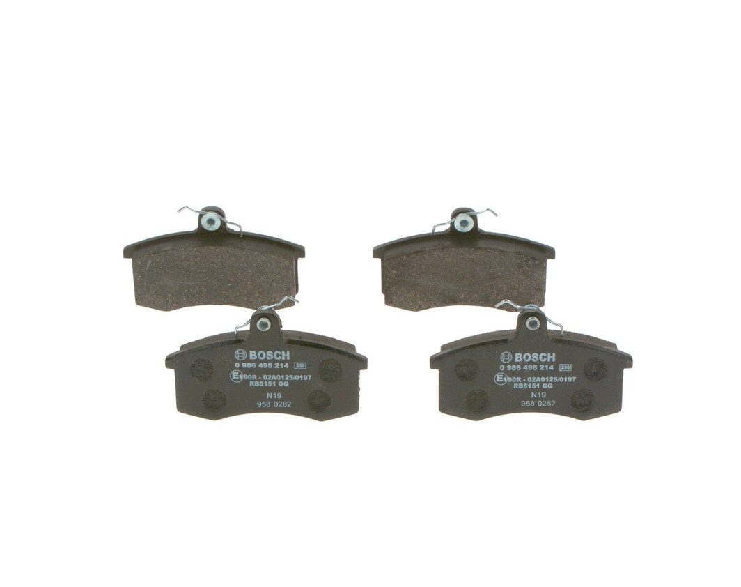 Гальмівні колодки дискові BOSCH 0986495214 - zapix