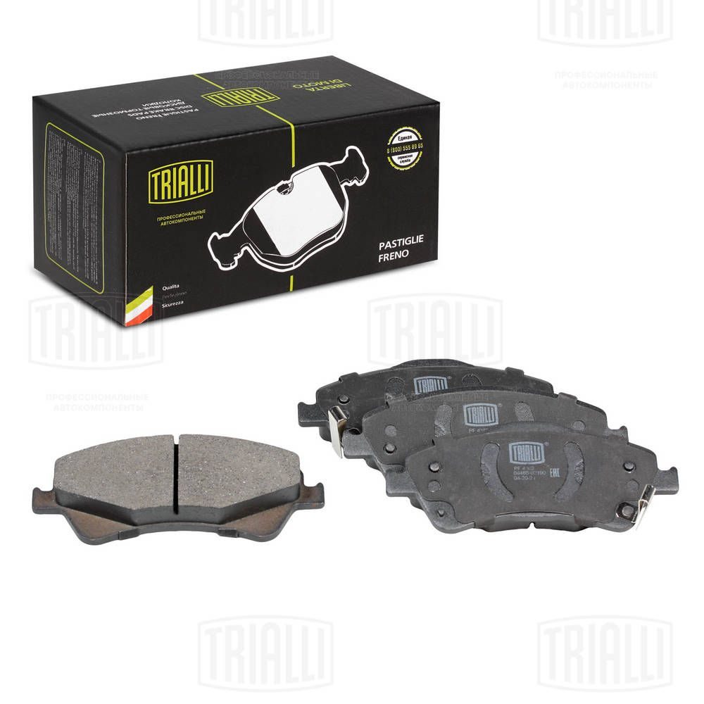 Гальмівні колодки дискові TRIALLI PF4362 - zapix