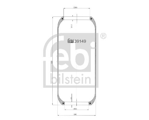 Пневматична підвіска FEBI BILSTEIN 39149 - zapix