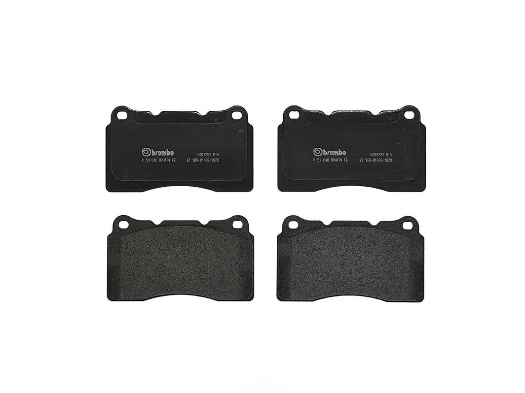 Гальмівні колодки дискові BREMBO P54040 - zapix