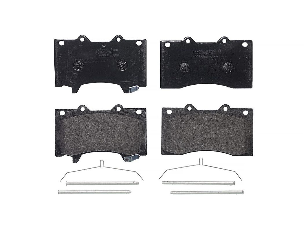 Гальмівні колодки дискові BREMBO P56081 - zapix