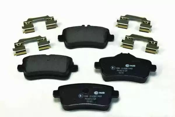 Гальмівні колодки дискові HELLA PAGID 8DB355019741 - zapix