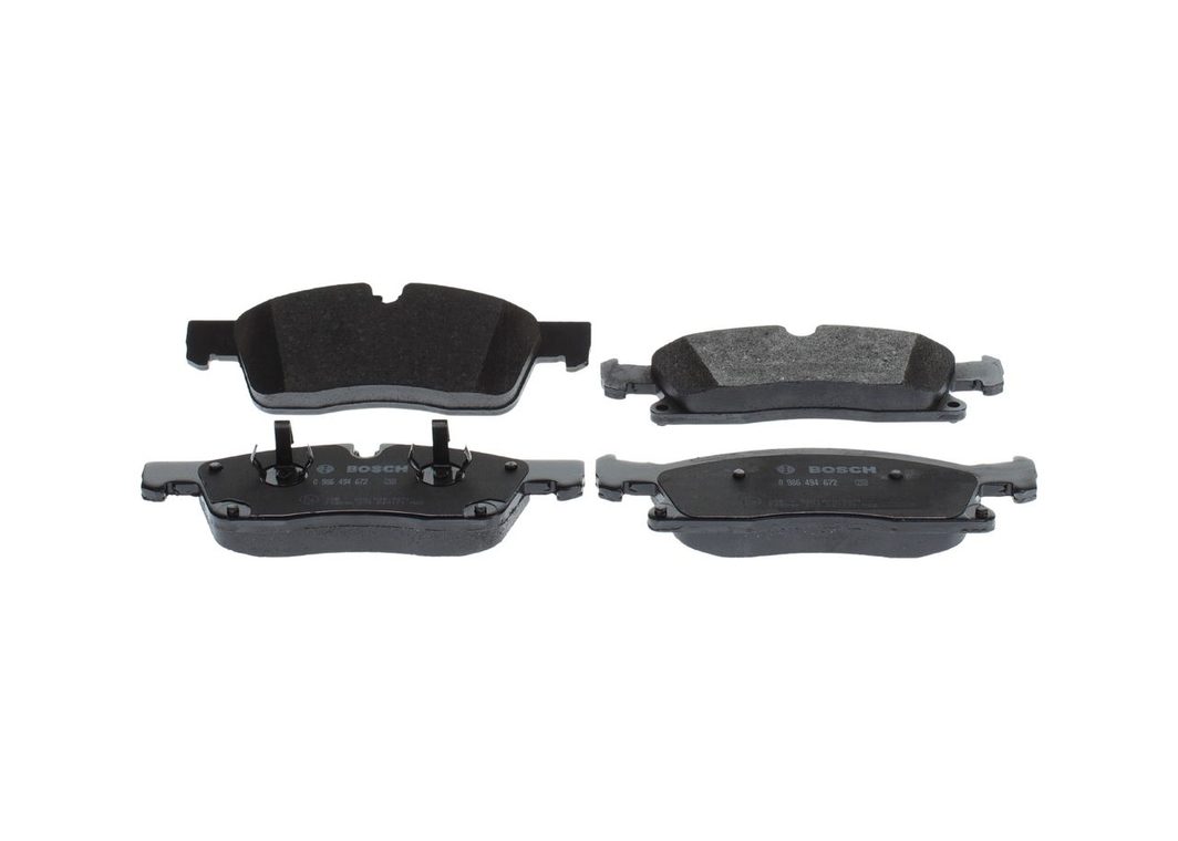 Гальмівні колодки дискові BOSCH 0986494672 - zapix