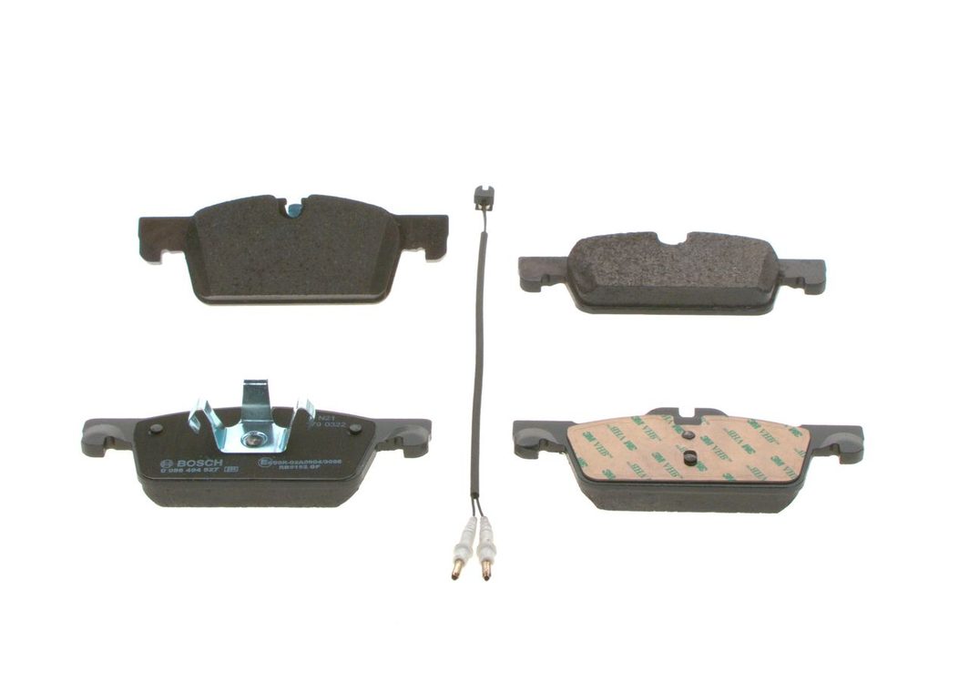 Гальмівні колодки дискові BOSCH 0986494527 - zapix