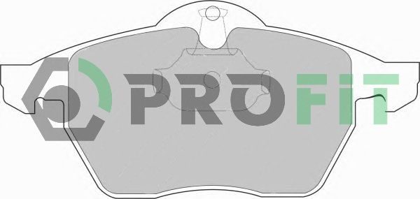 Гальмівні колодки дискові PROFIT 50001068 - zapix