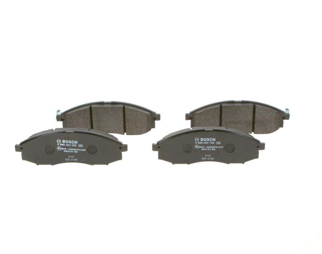 Гальмівні колодки дискові BOSCH 0986494152 - zapix