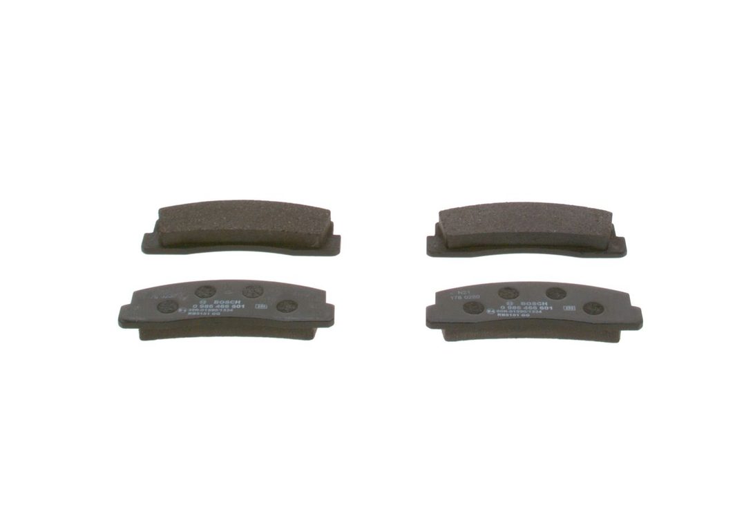 Гальмівні колодки дискові BOSCH 0986466601 - zapix