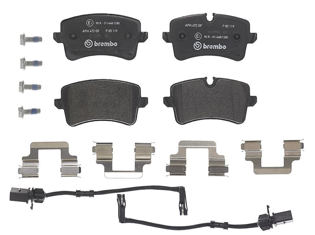 Гальмівні колодки дискові BREMBO P85119 - zapix