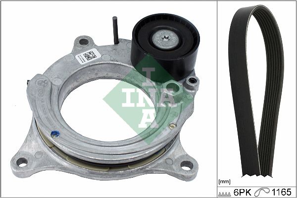 Комплект поліклинових ременів SCHAEFFLER INA 529048810 - zapix