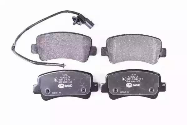 Гальмівні колодки дискові HELLA PAGID 8DB355015301 - zapix