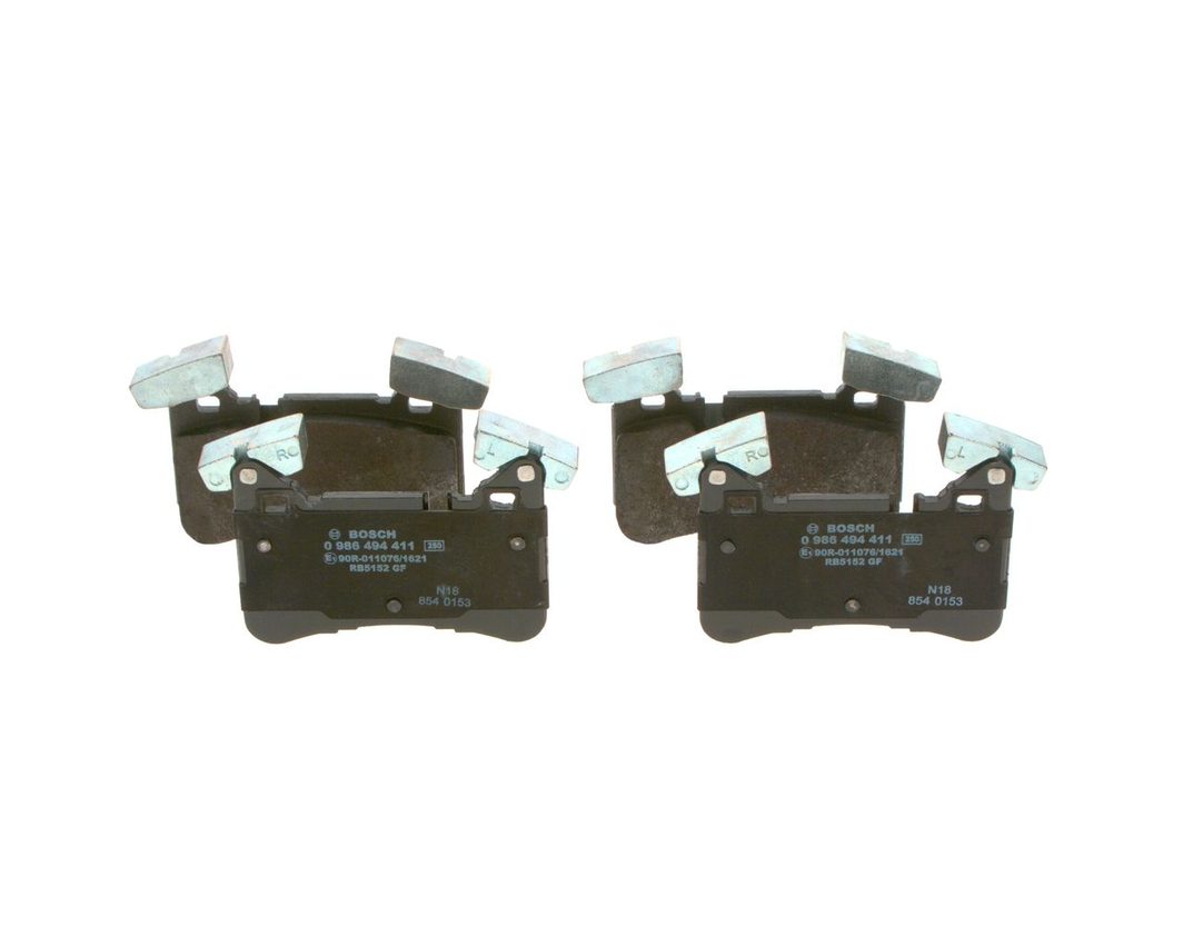 Гальмівні колодки дискові BOSCH 0986494411 - zapix