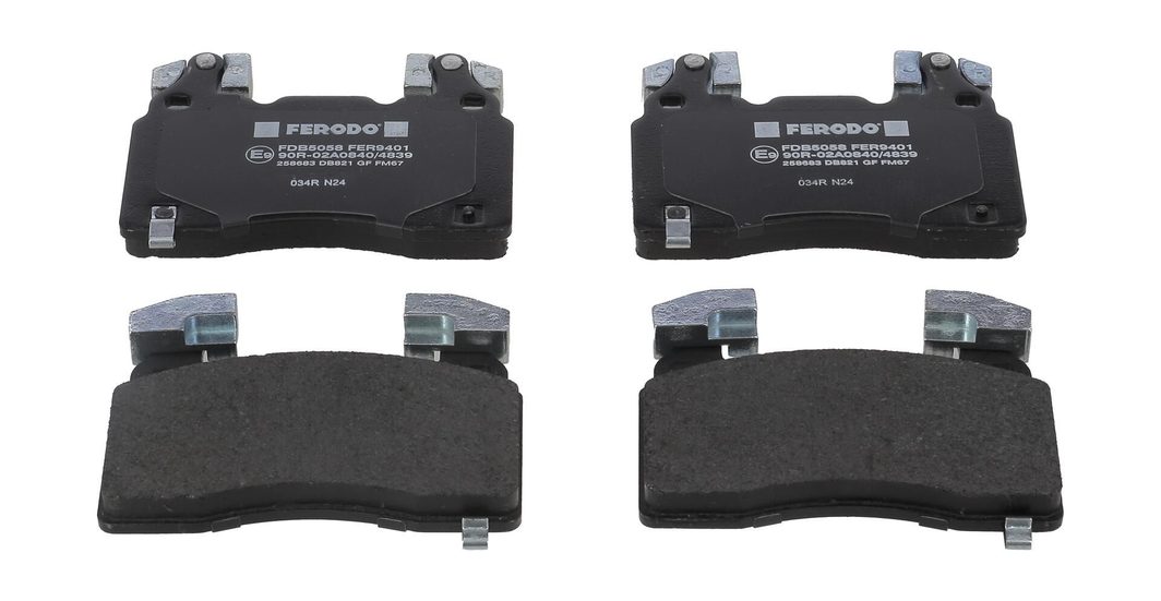Гальмівні колодки дискові FERODO FDB5058 - zapix