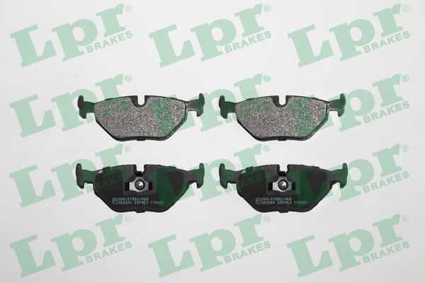 Гальмівні колодки дискові LPR 05P463 - zapix