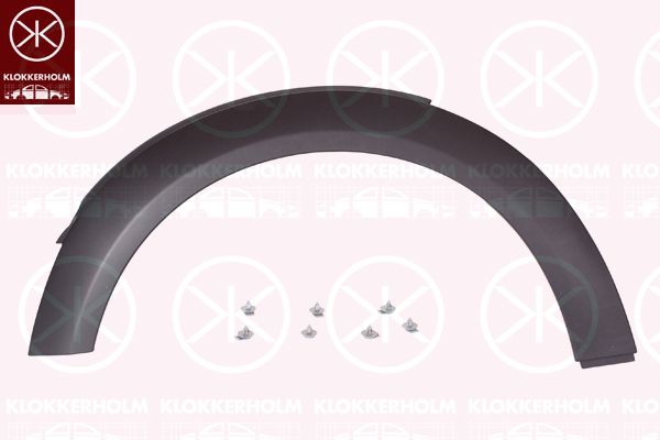 Накладка колісної арки KLOKKERHOLM 4001372 - zapix