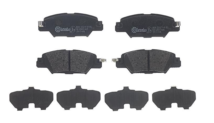 Гальмівні колодки дискові BREMBO P49053 - zapix