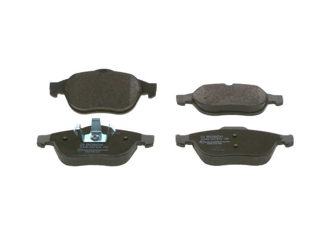 Гальмівні колодки дискові BOSCH 0986424616 - zapix