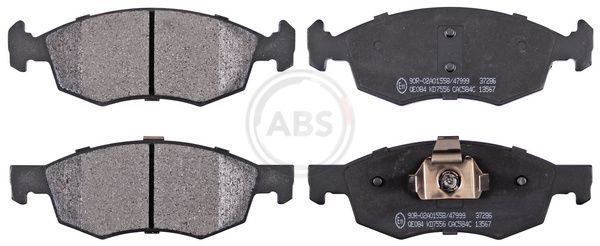 Гальмівні колодки дискові A.B.S. 37286