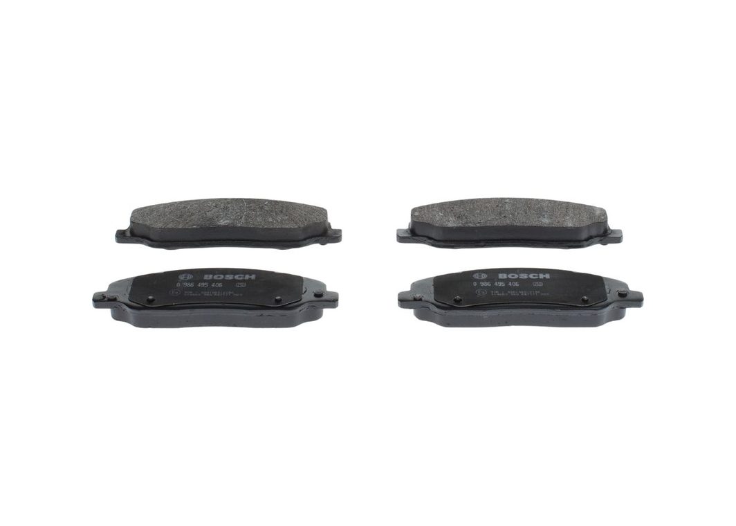 Гальмівні колодки дискові BOSCH 0986495406 - zapix