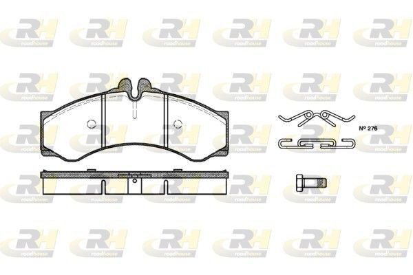 Гальмівні колодки дискові ROADHOUSE 261400 - zapix