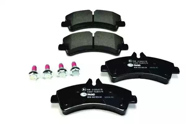 Гальмівні колодки дискові HELLA PAGID 8DB355005541 - zapix