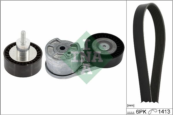 Комплект поліклинових ременів SCHAEFFLER INA 529055010 - zapix