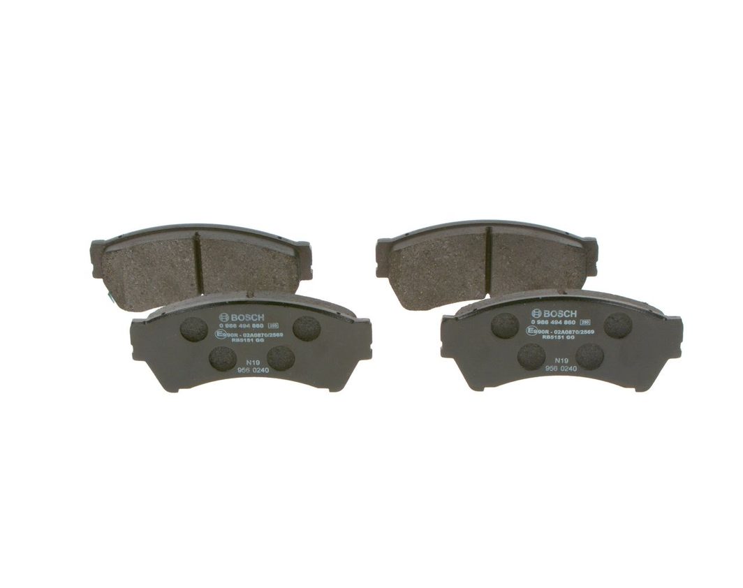 Гальмівні колодки дискові BOSCH 0986494860 - zapix